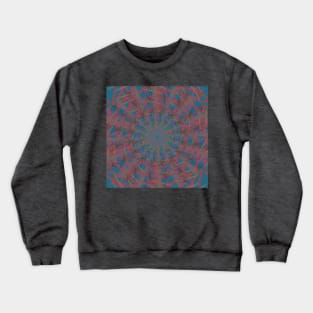 Abstracto simétrico Crewneck Sweatshirt